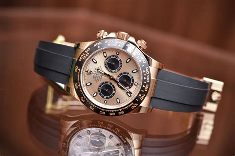 rolex daytona oysterflex gold|rolex daytona with oysterflex strap.